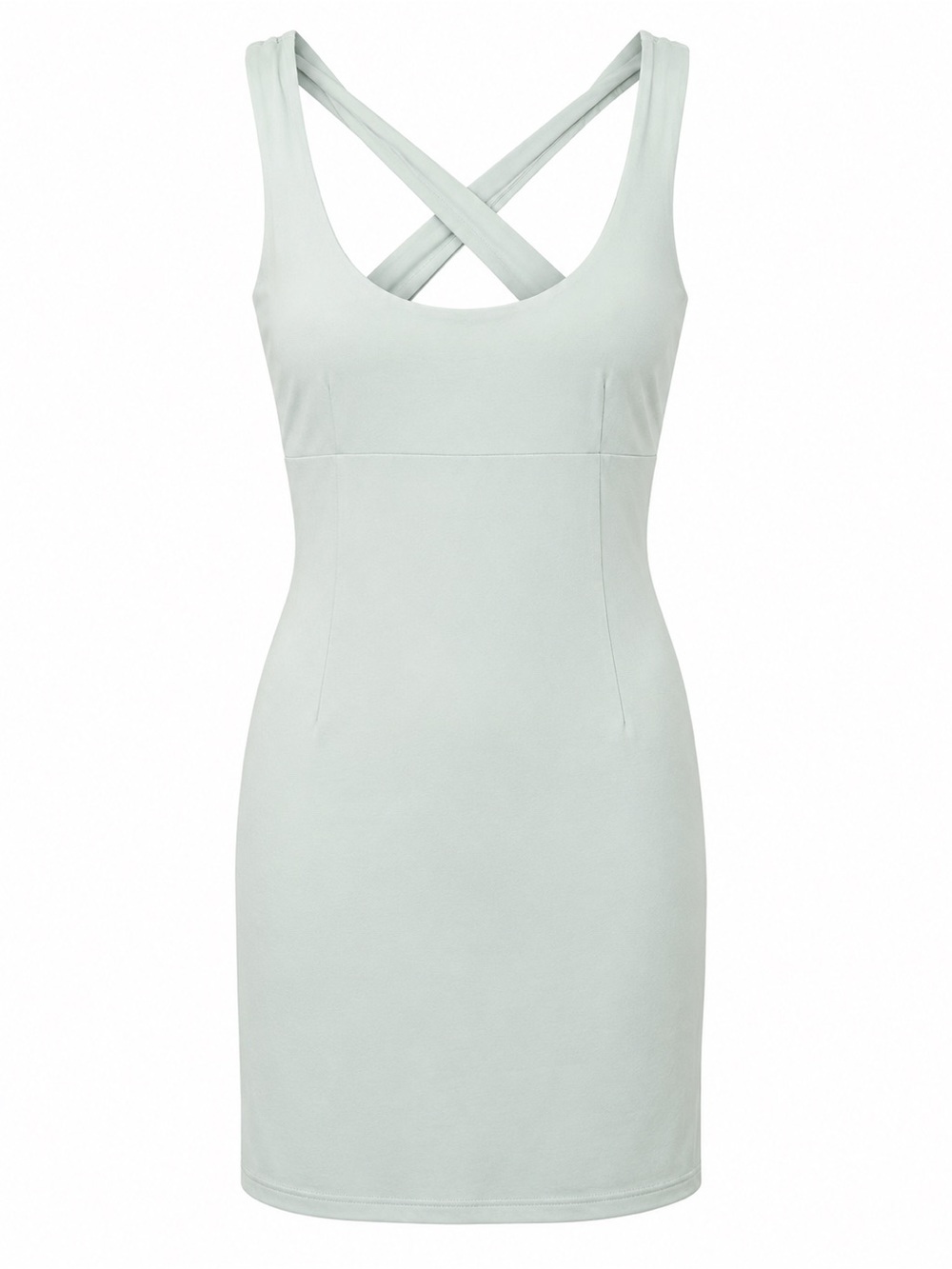 Outdoor Voices Cross Back Dress Ice Melt Light Blue size Small